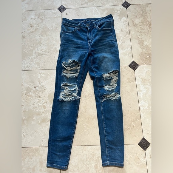 American Eagle Jeans - Ne(x)t level skinny jeans dark wash - Picture 2 of 3